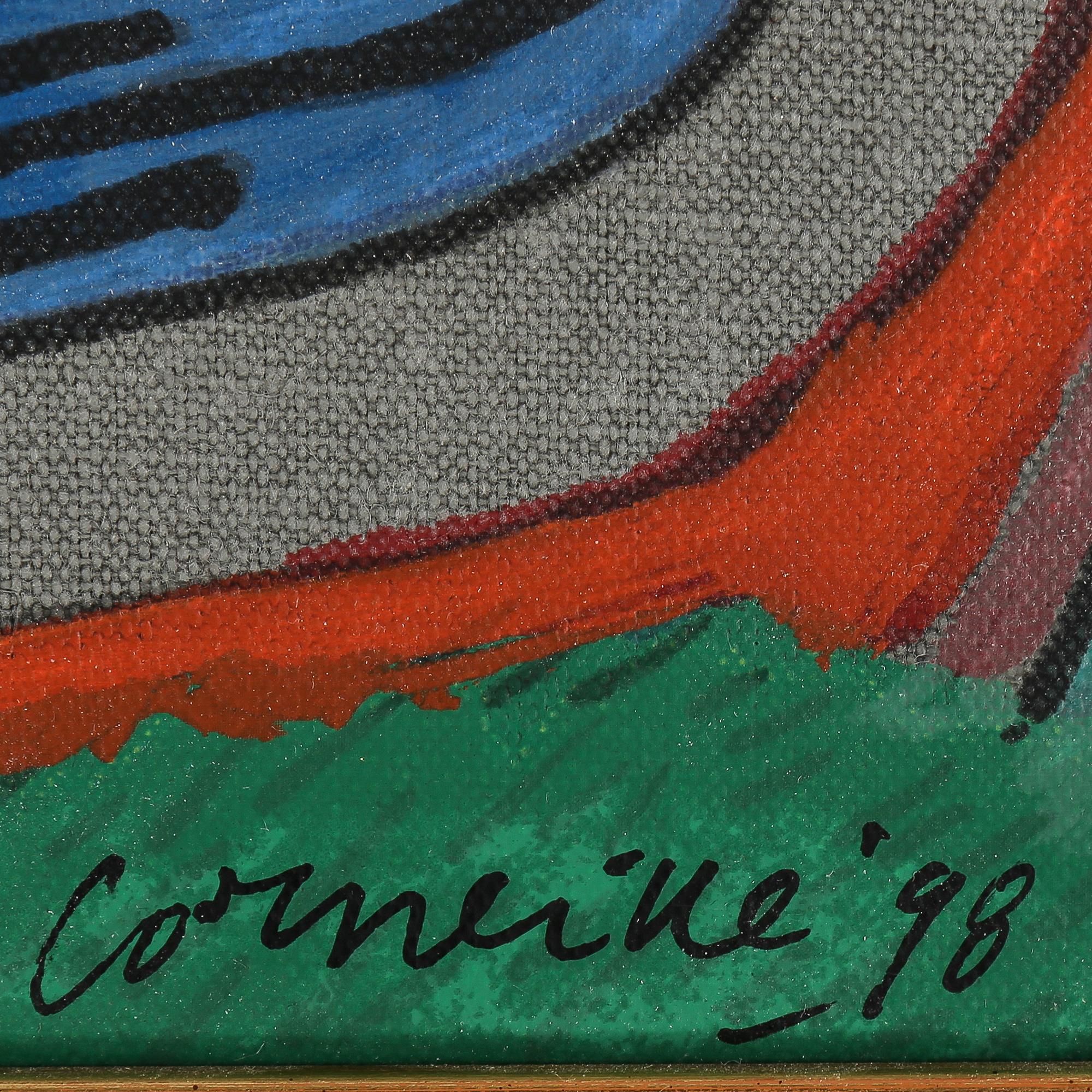 BEVERLOO CORNEILLE, serigrafi, signerad och numrerad 42/85. Stämpeldaterad a tergo 98.