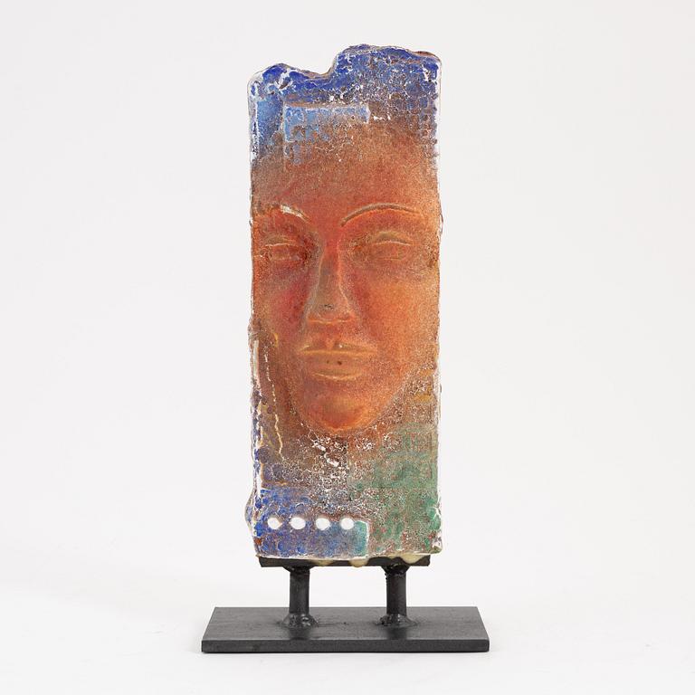 Björn Ekegren, a glass sculpture, signed and numbered 5/50.