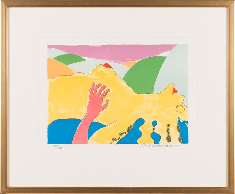 Pauli Vuorisalo, lithograph, signed and dated -08, numbered 123/250.
