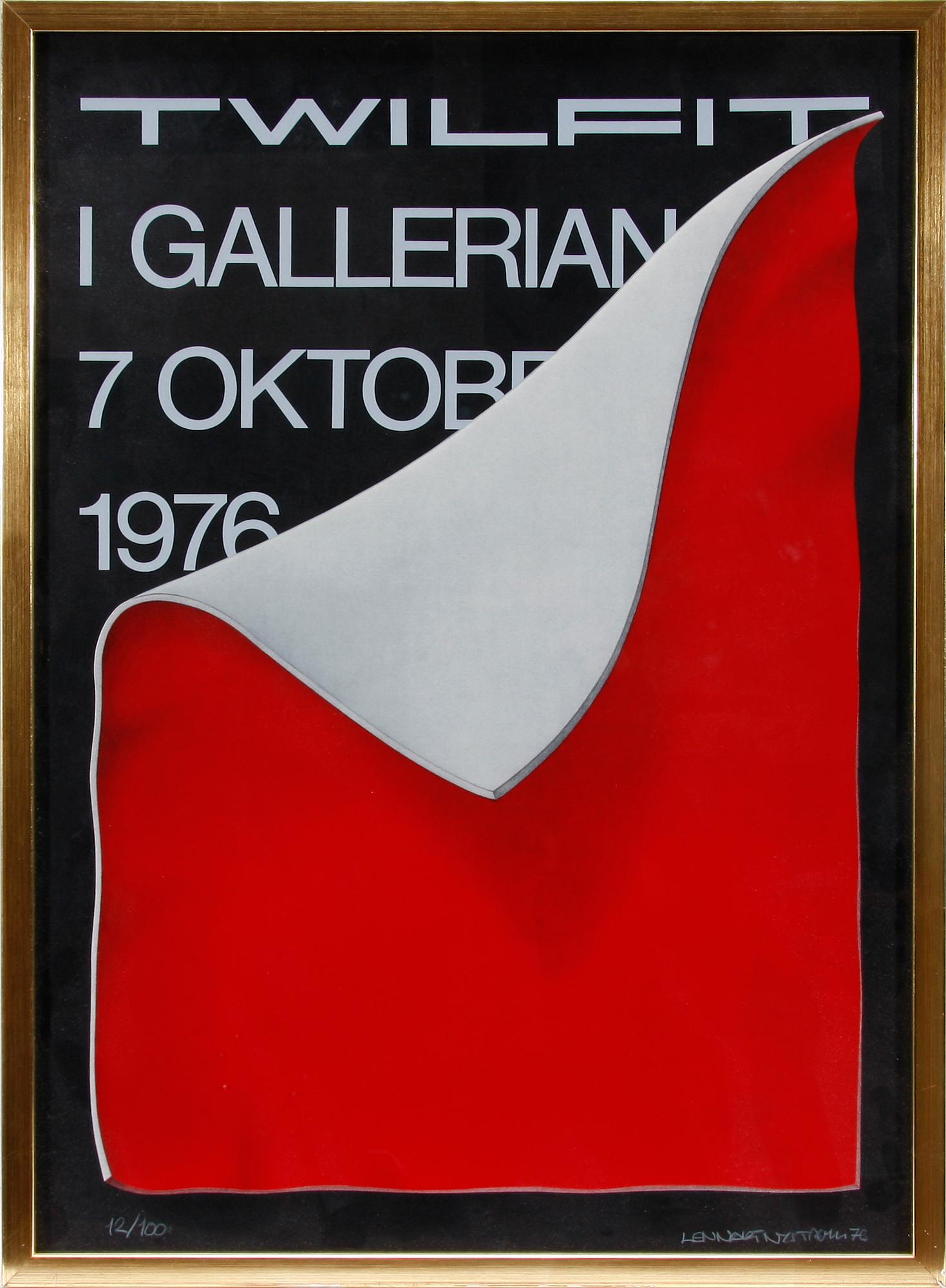 CAROUSCHKA STREIJFERT, färglitografi. Sign o numr 14/150-.