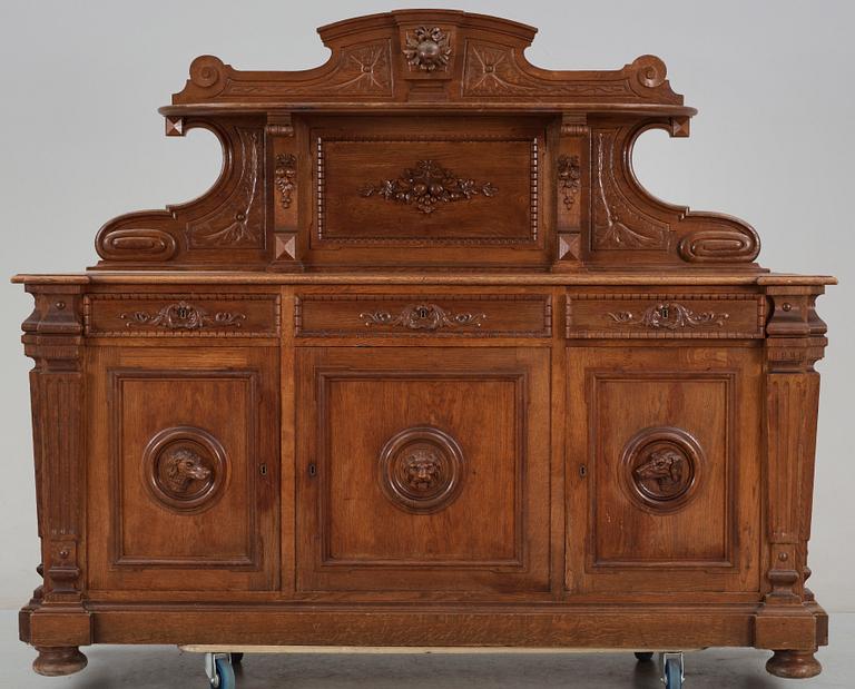 BUFFÉ, nyrenässans, 1800-talets slut.