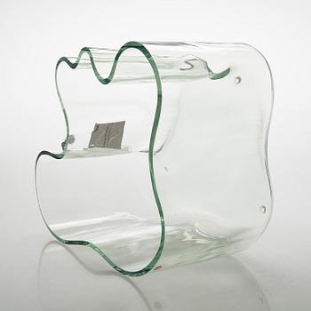 Alvar Aalto, a glass vase model 3031, signed Alvar Aalto Iittala 2002 and numbered 187/2000.