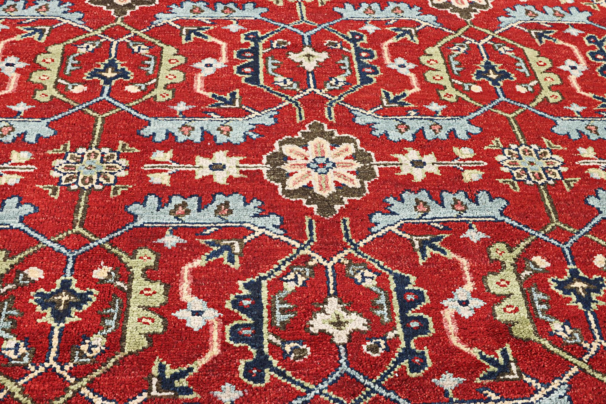An oriental carpet, c. 301 x 239 cm.