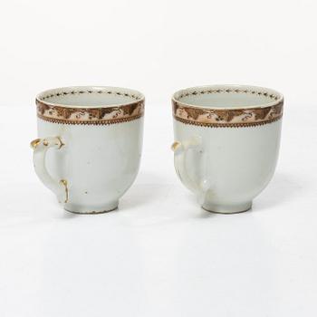 A collection of export porcelain, China, Qing dynasty, 18th century.