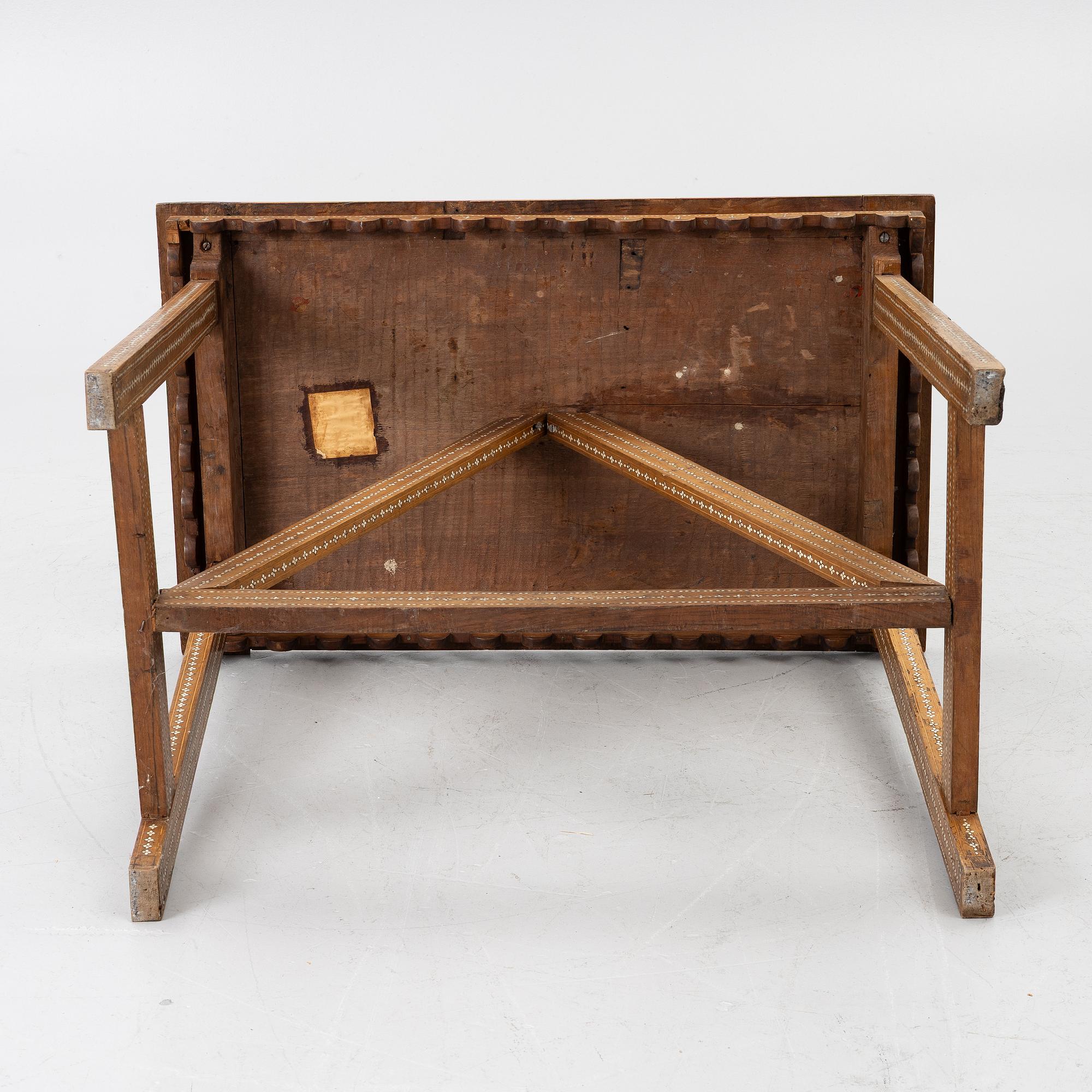 A table, Ottoman Empire, circa 1900.