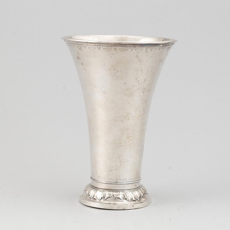 Bägare, silver, GAB, Stockholm 1926.