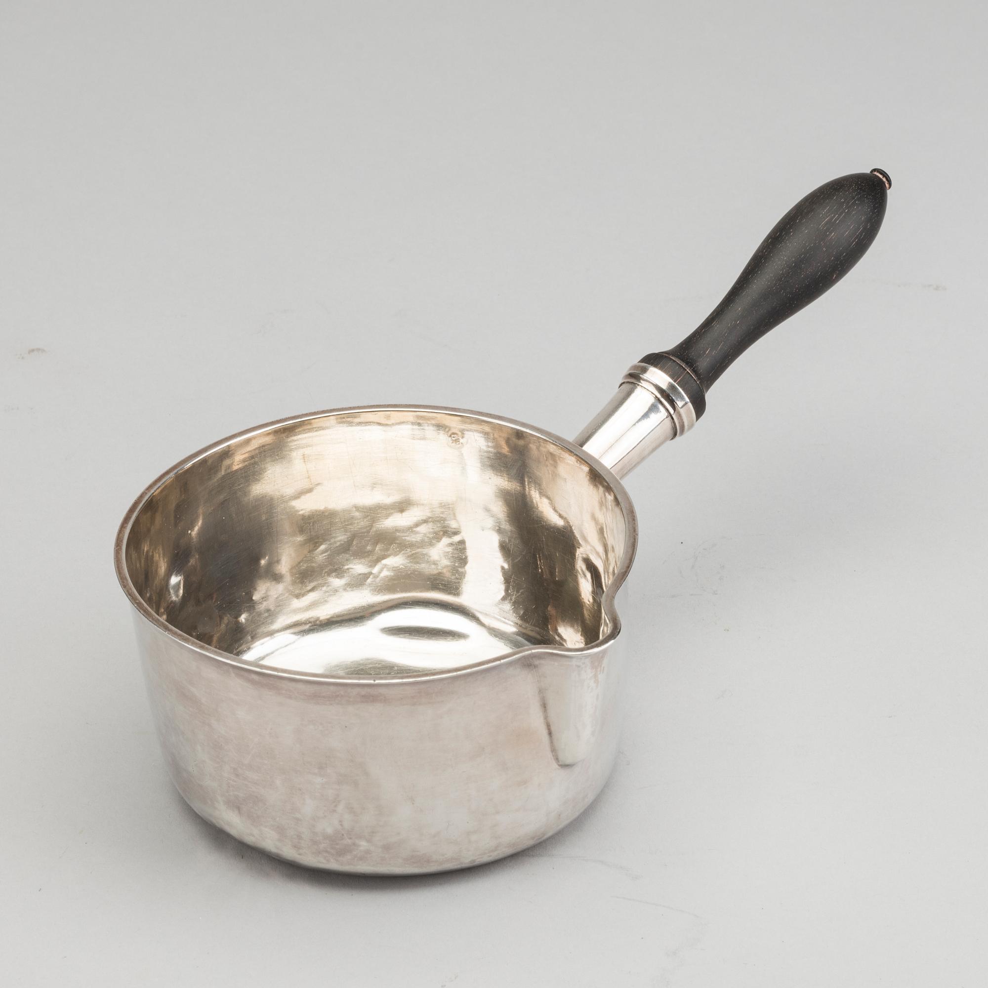 KASTRULL, Sterlingsilver Frankrike 1800-talets mitt.