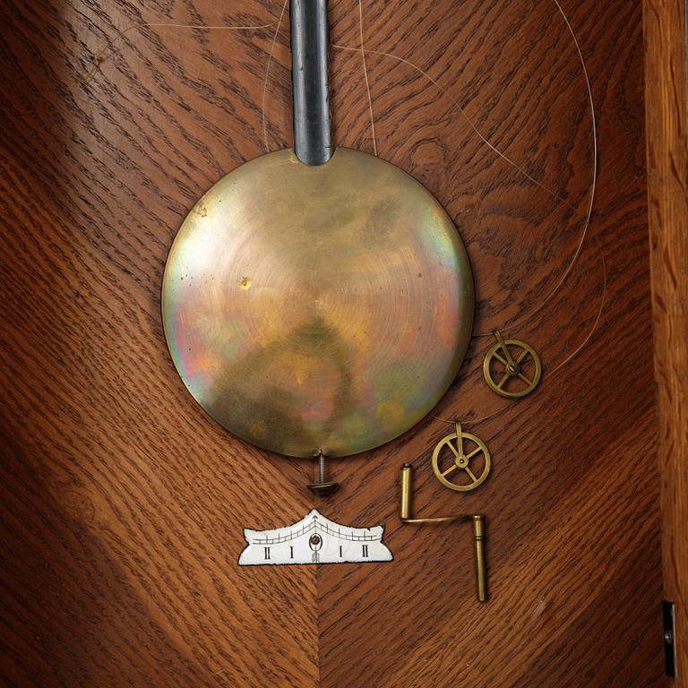 An Austrian wall regulator, late 19th century.