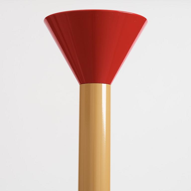 Ettore Sottsass, a "Callimaco" floor lamp, Artemide, Italy, post 1982.