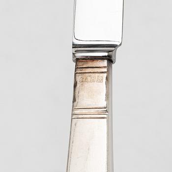 Jacob Ängman, Silver cutlery parts, "Rosenholm", GAB, including Stockholm 1967 (31 pieces).