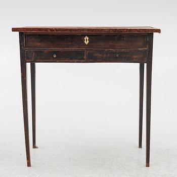 A Gustavian ladies desk, late 18th century.