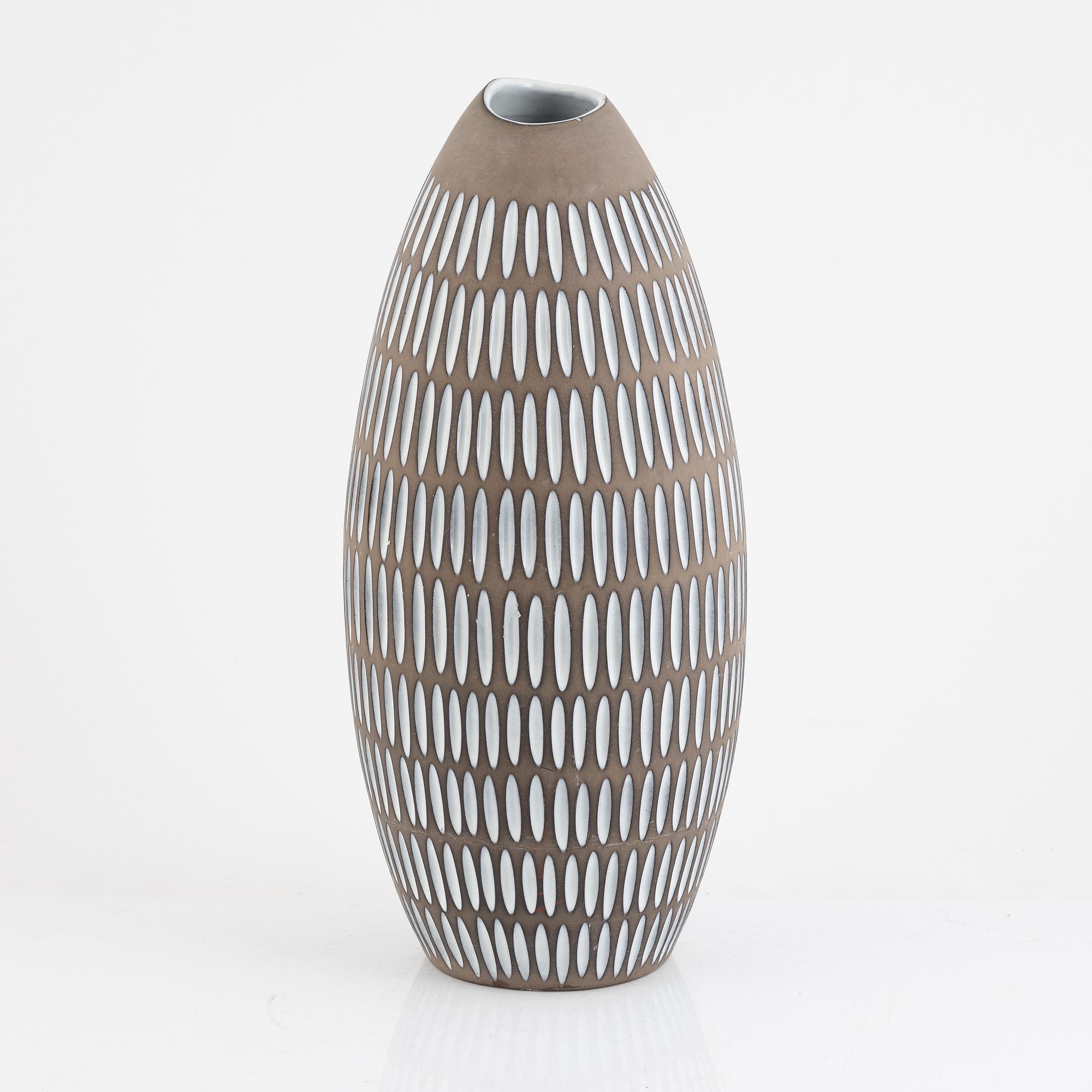 Ingrid Atterberg, vas, "Negro", Upsala-Ekeby, 1950-tal.