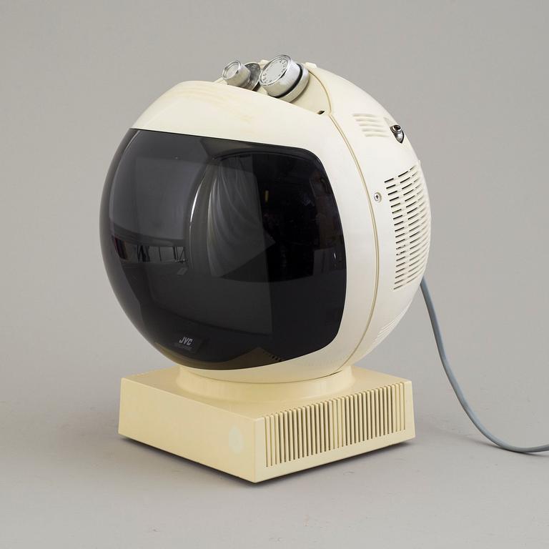 a 'Videosphere' tv from JVC, Japan, 1970's.