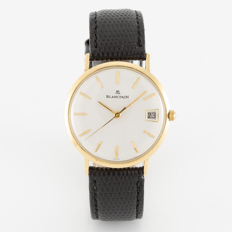 Blancpain, wristwatch, 34 mm.