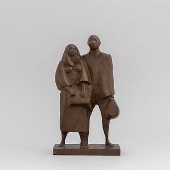 Eric Elfwén, a bronze sculpture, signed and numbered 12/75.