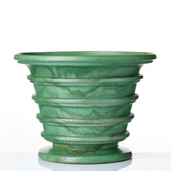 Arthur Percy, a large ceramic garden flower pot, Gefle, Sweden, ca 1930.