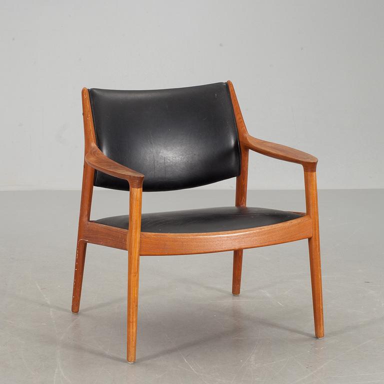 LÄNSSTOL, modell "Elton" Torbjørn Afdal . Nesjestranda møbelfabrik. ca 1960.
