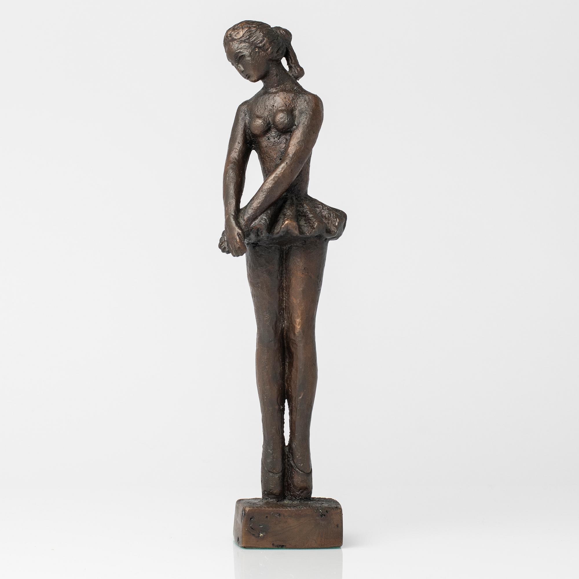 Carl-Einar Borgström, sculpture, "The Ballet Girl".