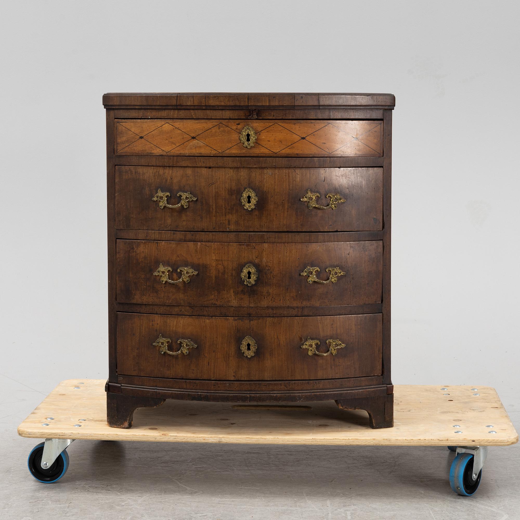 A 19th Century mahogany dresser.