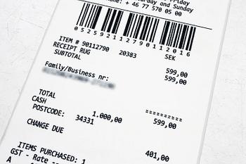 Virgil Abloh, a carpet, 'kvitto' ('Receipt'), IKEA x Virgil Abloh, the 'MARKERAD' collection, c. 200 x 90 cm.