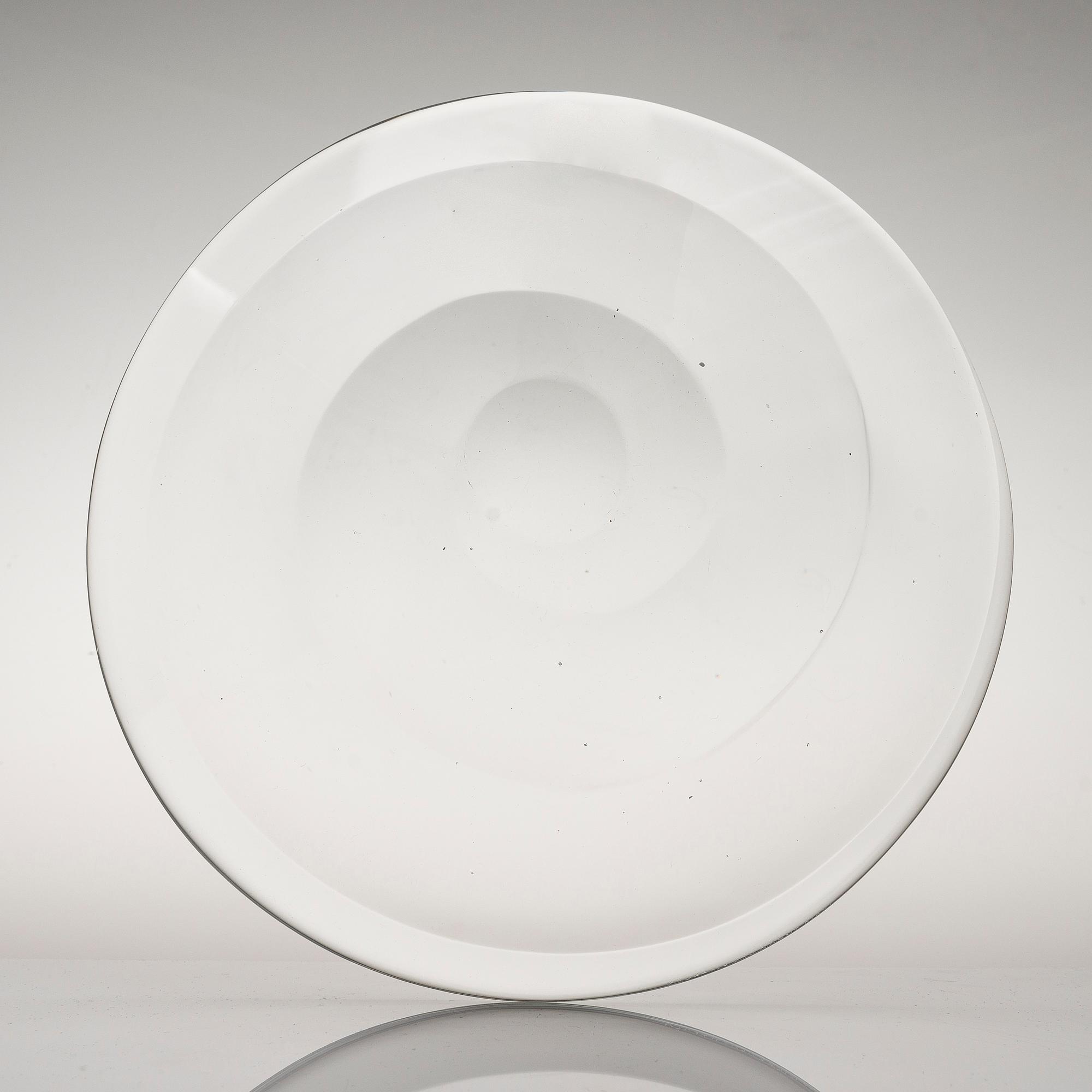 Tapio Wirkkala, a '3277=3877' art glass/bowl signed Tapio Wirkkala, Iittala.