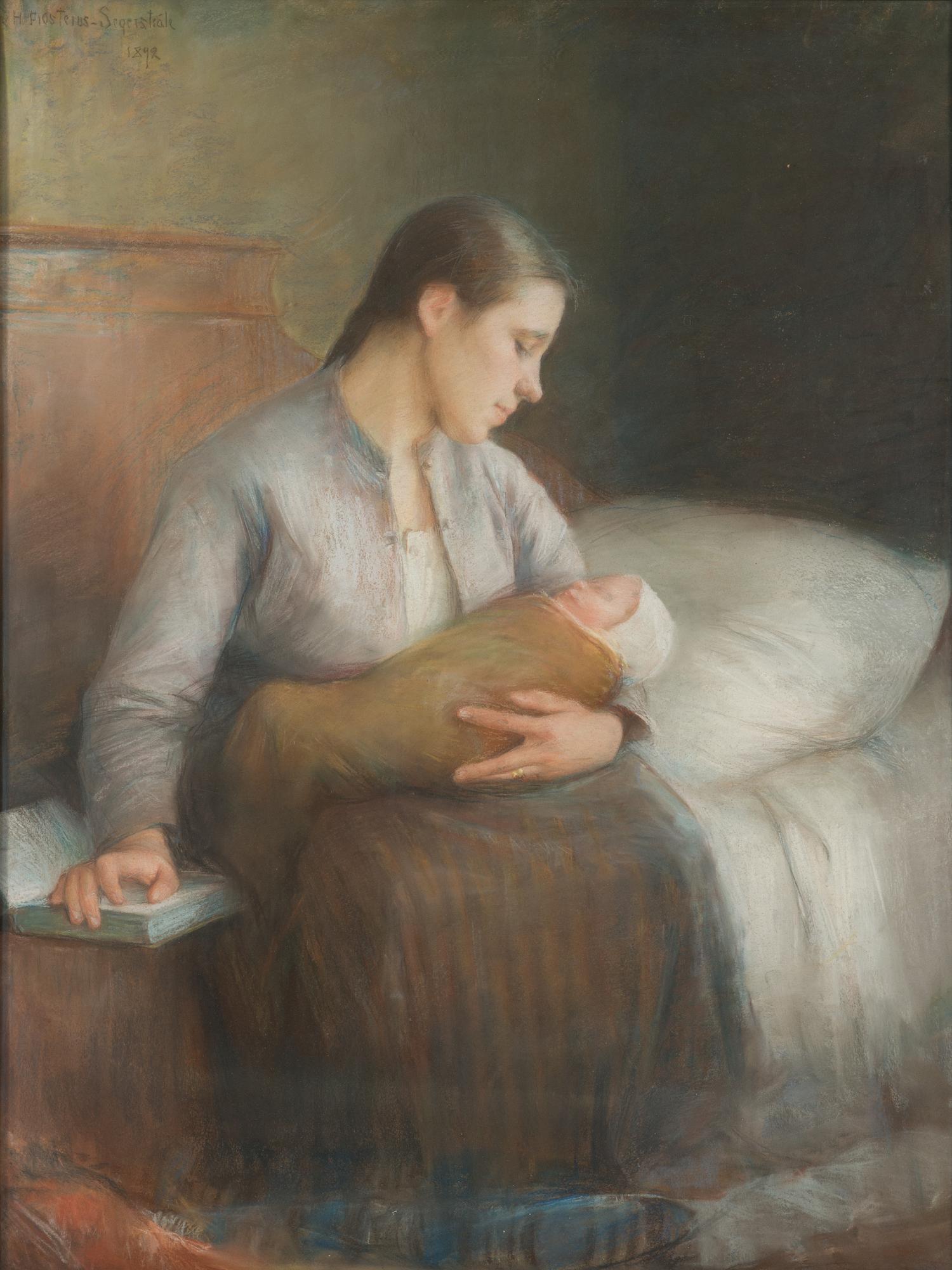 Hanna Frosterus-Segerstråle, Mor och barn.