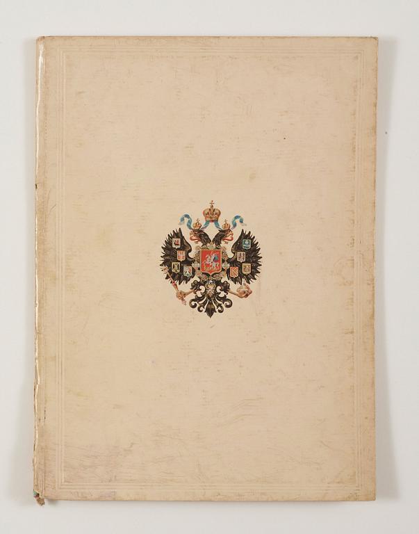 IMPERIAL CORONATION PROGRAM, BOLSHOI THEATRE, 17 MAI 1896. Moscow, A.A. Levenson.
