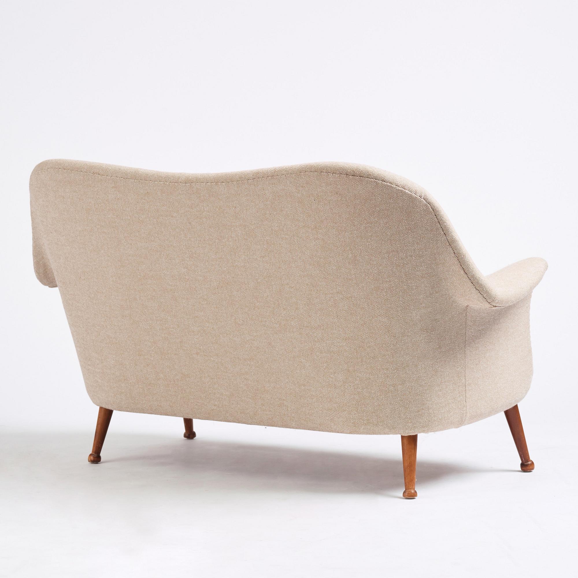 Arne Norell, "Divina", soffa, Westbergs möbler AB, Tranås 1960-tal.