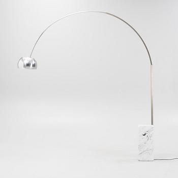 Achille & Pier Castiglioni, an 'Arco' floor lamp, Flos, Italy.