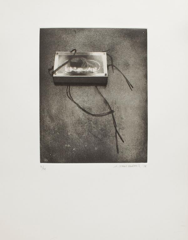 GERARD TITUS-CARMEL, mapp med 10 etsningar, sign o dat 1976, numr, 4/31.