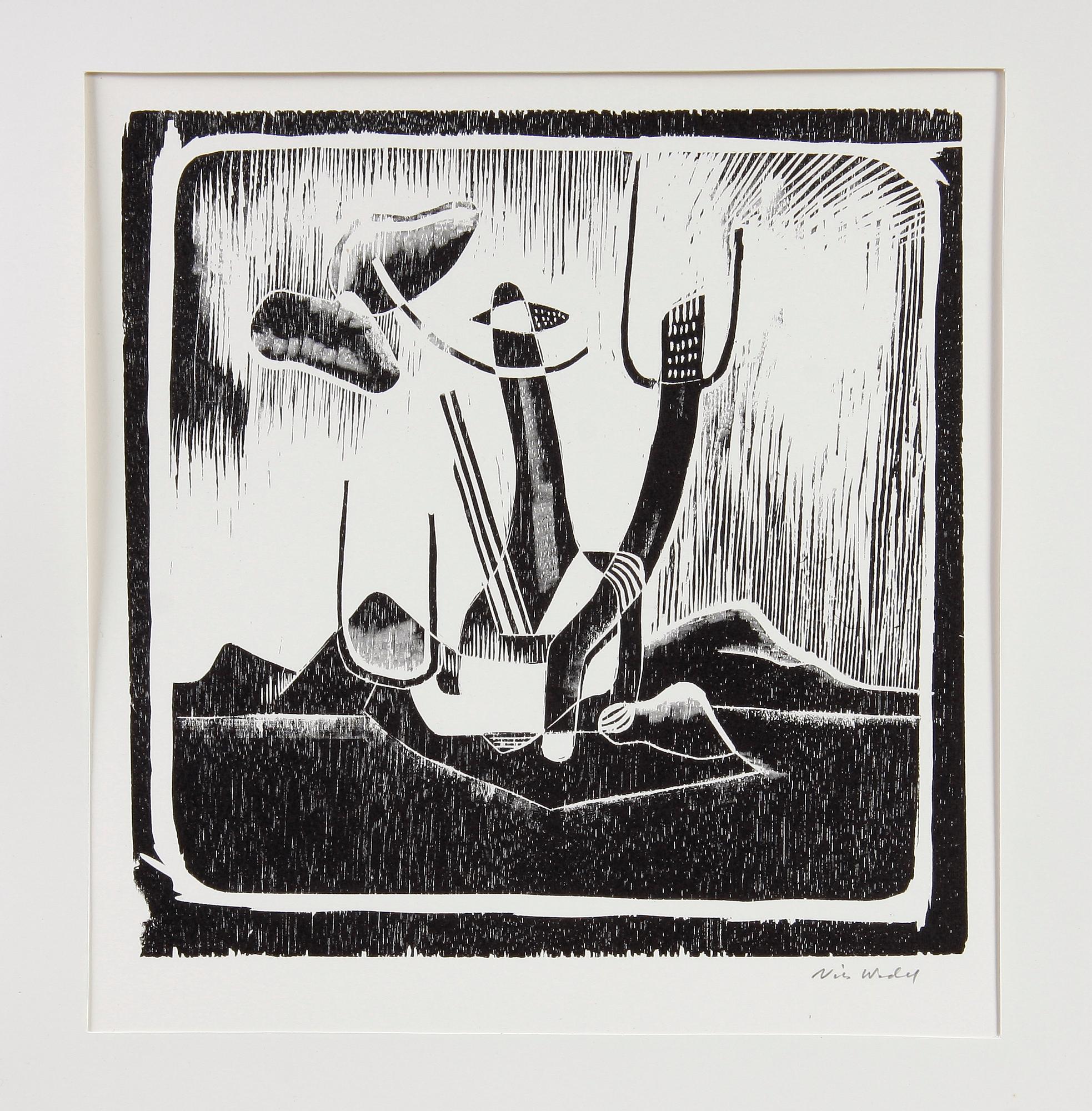 PARTI GRAFIK, ca 30 delar. Bla Einar Jolin, Sven X:et Erixon och Nils Wedel.