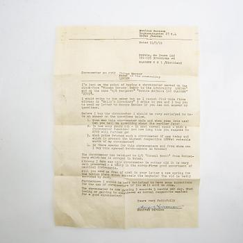 Thomas Mercer, skeppskronometer, no. 2769, 1800-talets senare del.