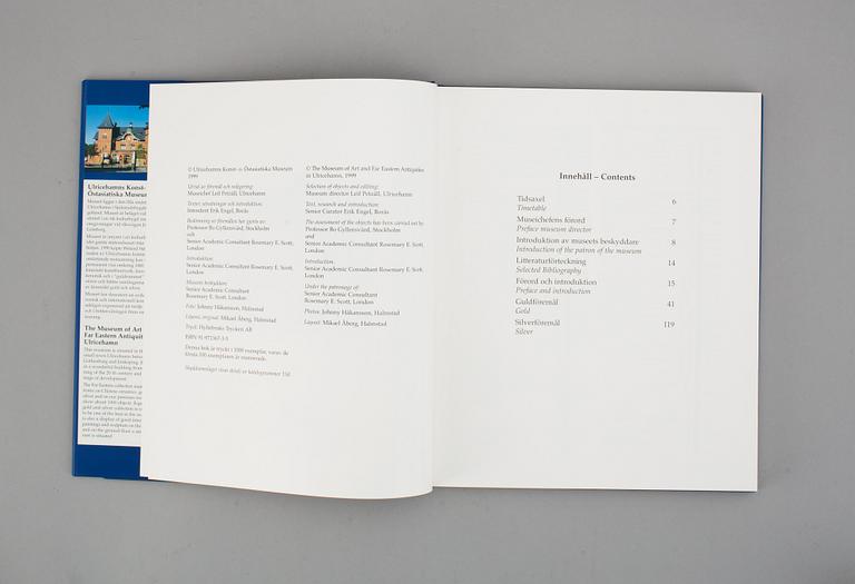 Two Books, Chinese Gold and Silver and Chinese Ceramic Treasures from Ulricehamns East Asian Museum.