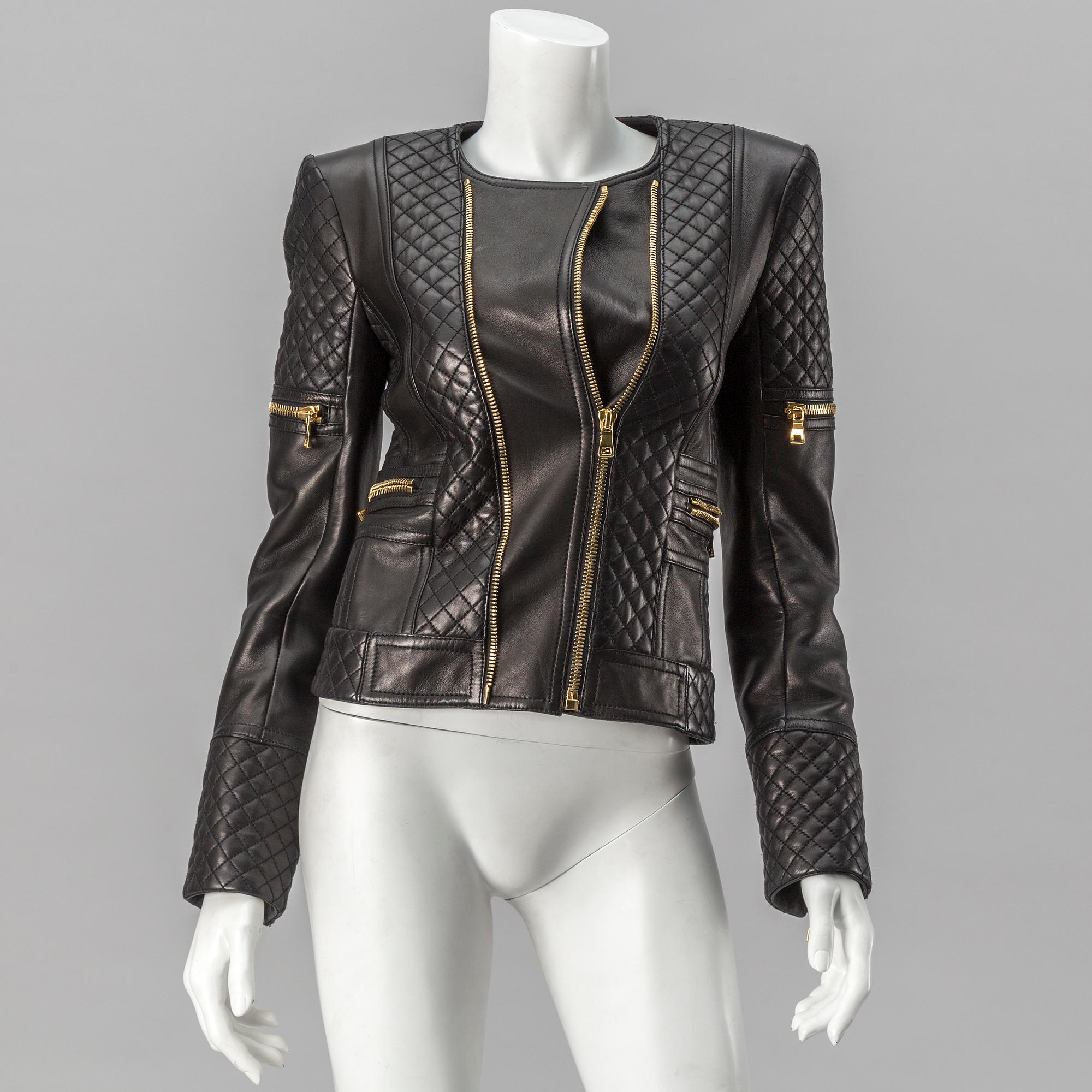SKINNJACKA, Balmain, storlek 36.