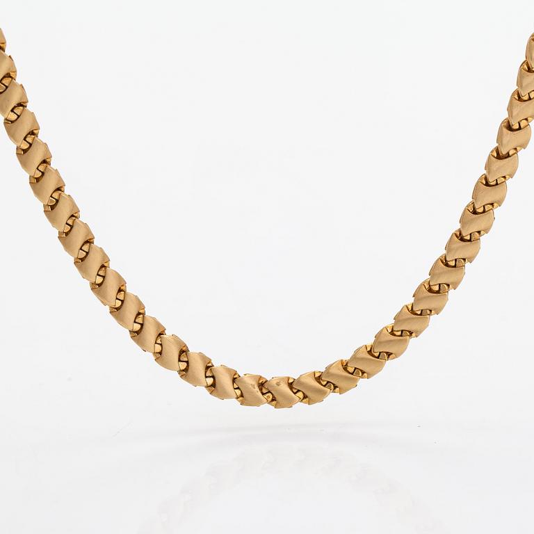 Halsband, 14K guld.
