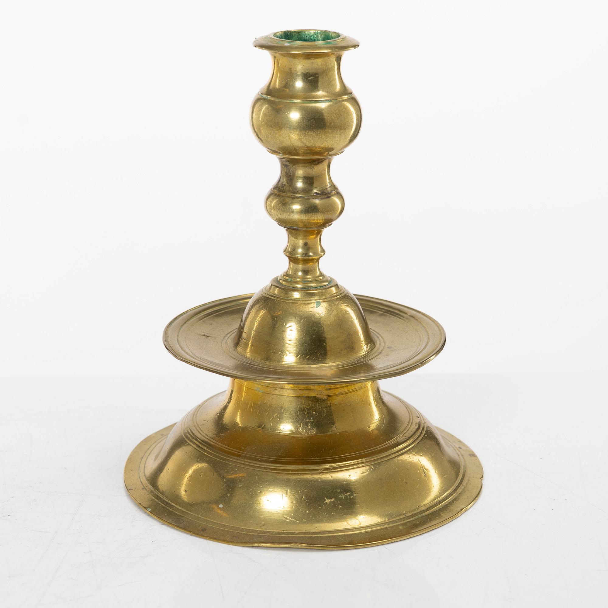 Ljusstake, Nordeuropa, sent 1600-tal/omkring år 1700, Barock.