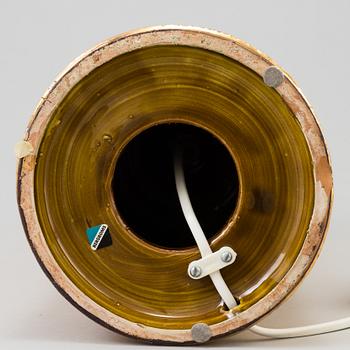 A table lamp, Bitossi for Bergboms, Malmö, 1960´s/70´s.