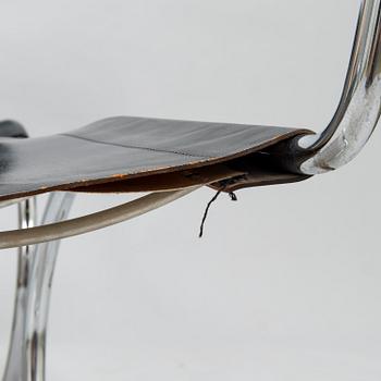 LUDWIG MIES VAN DER ROHE, a set of 1970-1980's 4+2, 'MR10' chairs for Thonet.