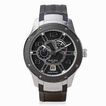 Halda, Race Pilot, wristwatch, 45 mm.