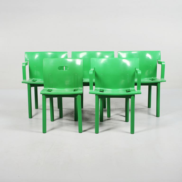 STOLAR, 4 + 1, modell 4870, Anna Casatelli Ferrieri, Kartell, Italien, formgiven 1986.