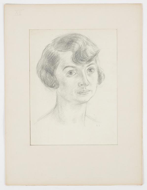 Birger Simonsson, portfolio with 62 drawings. watercolours, pencildrawings.