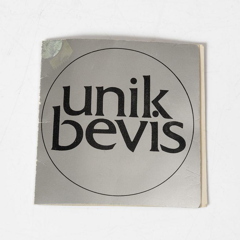 Carl-Harry Stålhane, two stoneware vases and a unique bowl, Designhuset, Lidköping.