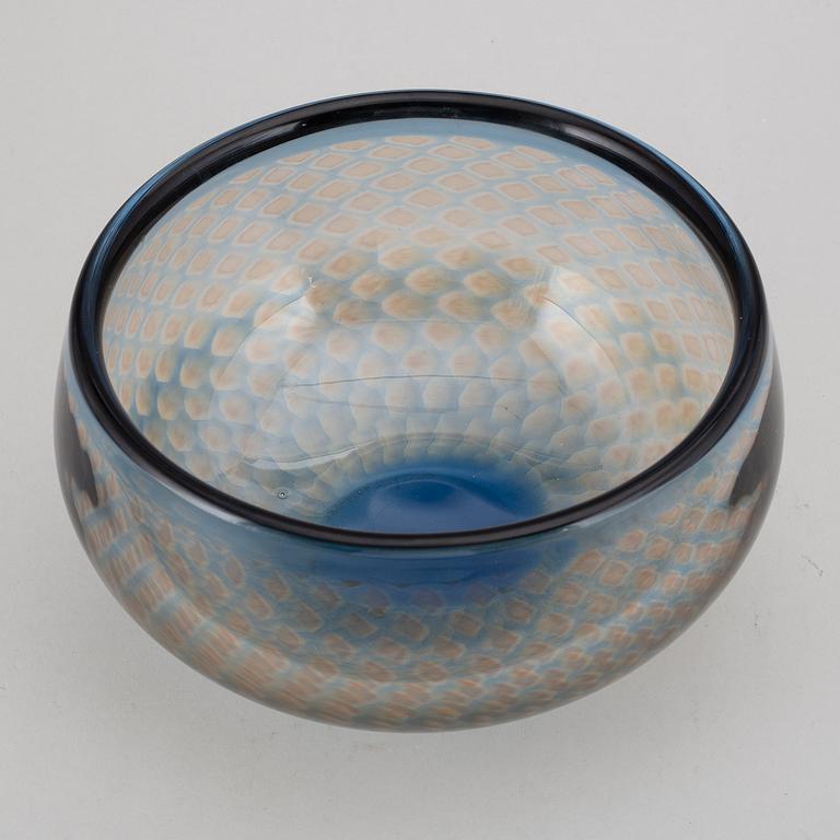 SVEN PALMQVIST, a 'Kraka' glass bowl, Orrefors.