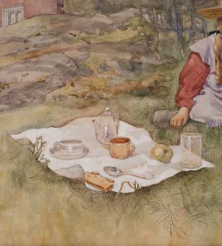 Gerda Tirén, Picknick i det gröna.