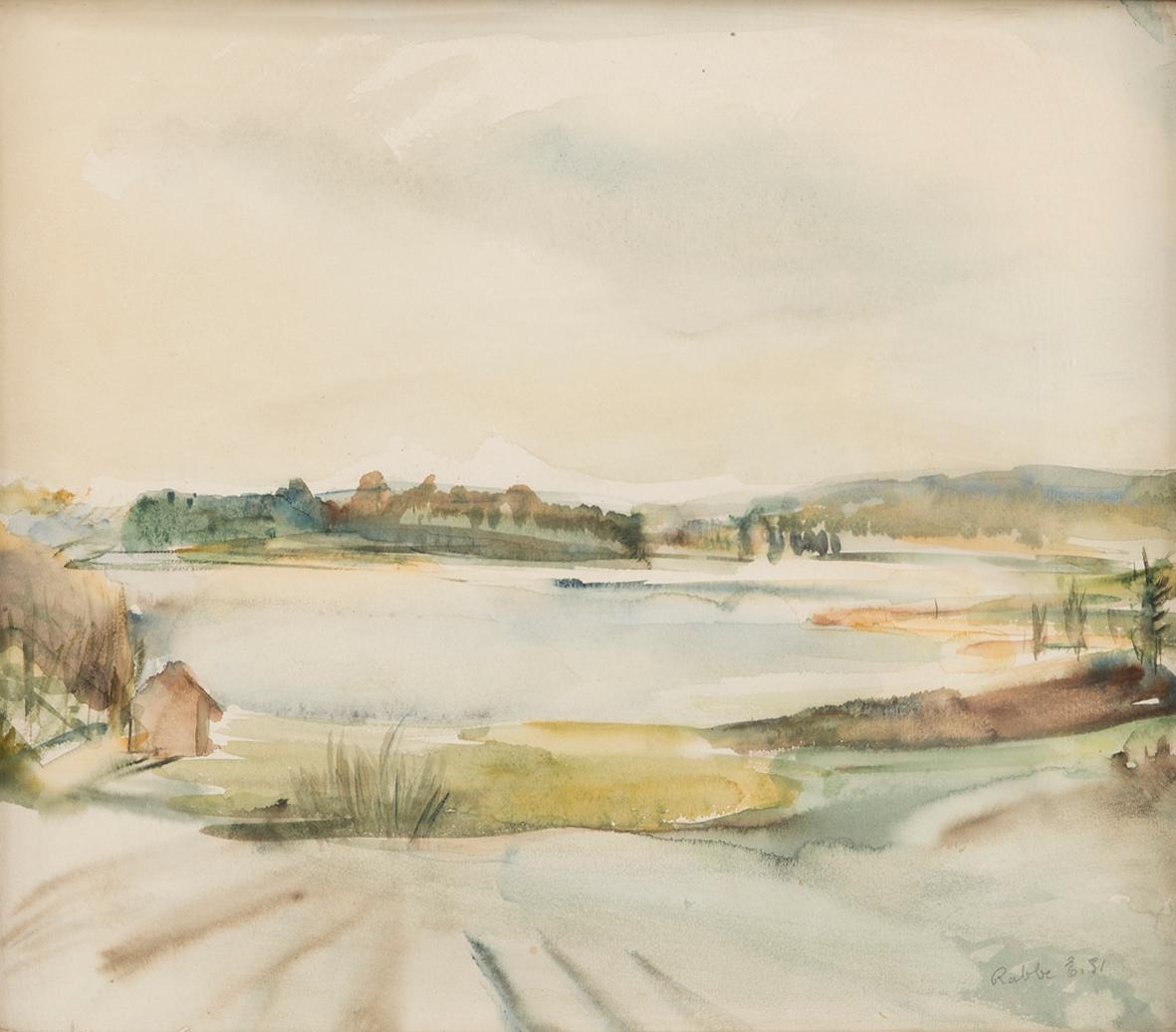 RABBE ENCKELL, water color, signed and dated -31.