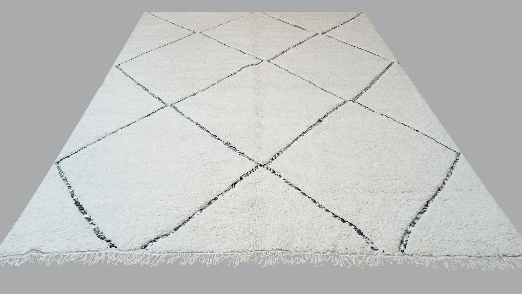 A carpet, Morocco, ca 360 x 255 cm.