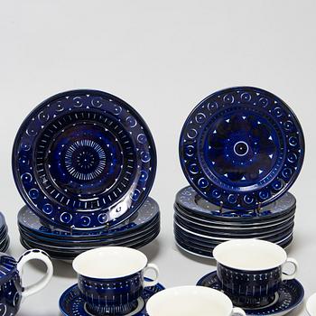 Ulla Procopé, a 48-piece 'Valencia' porcelain dinnerware set for Arabia.