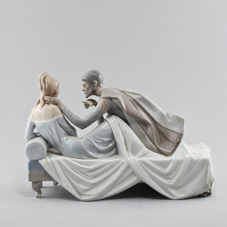 FIGURIN, porslin, Antonio Ruiz, Lladro, 1900-talets andra hälft.