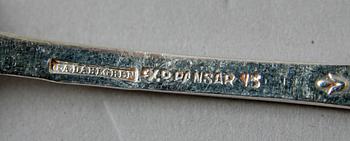 BESTICK, 134 delar, silver, "Rosen", bl a GAB och C.G. Hallberg.