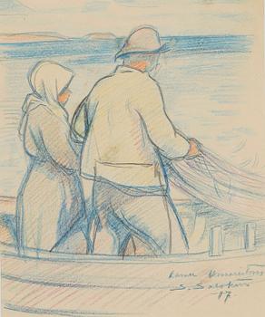 Santeri Salokivi, Kalastajat.